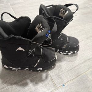 Burton Grom Kids Black Snowboard Boots (3K)